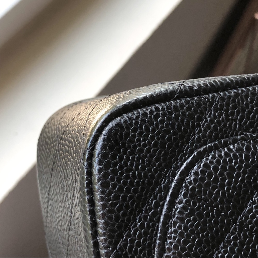 Chanel Black Caviar Square Mini - Picture 9 of 16